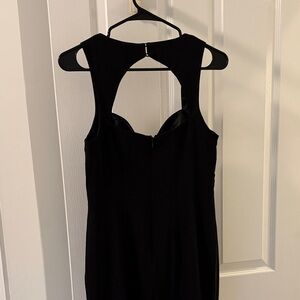 Guess by Marciano Silk Black Cutout Mini Dress